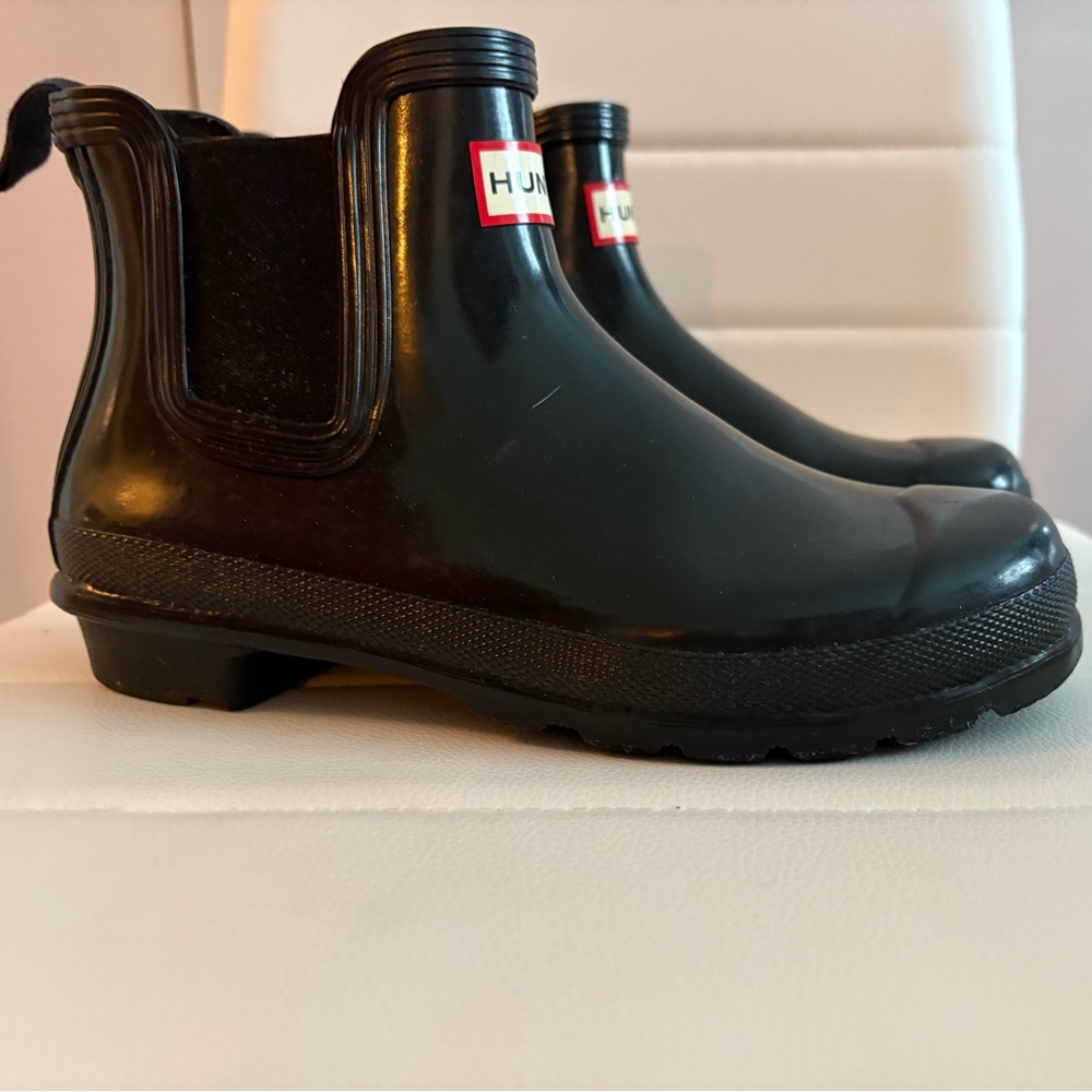 Chelsea Patent Leather (rubber) Hunter Rain Boots